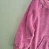 Dusty Rose Towelling Cotton Tracksuit Unisex - Image 2