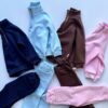 Space Kids Fleeced Tracksuit Ribbed Cotton - Image 5