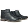 Maya Black Vintage Bootie - Image 3