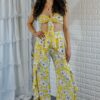 Creating Moments Ruffle Flower Print Pant Set