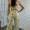 Creating Moments Ruffle Flower Print Pant Set - Image 3